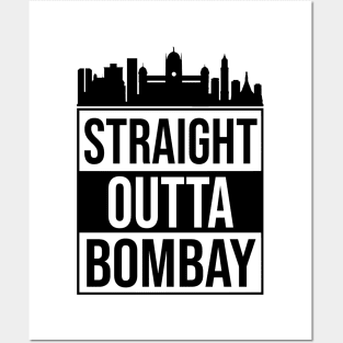 Straight Outta Mumbai or Bombay India Posters and Art